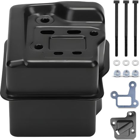 Kit Échappement pour 029 039 MS310 MS290 MS390 Tronçonneuse Pot d'echappement + Joint + Vis et Écrous + Support Silencieux 1127 040 0601, 11271400601 (1/5)