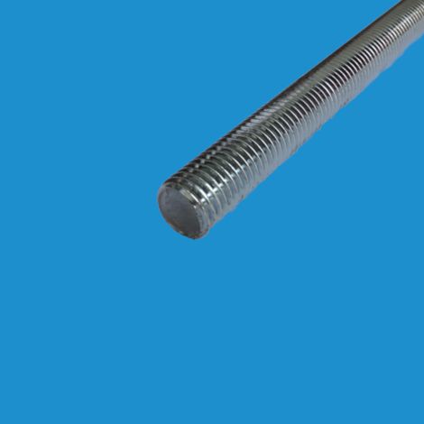 Tige filetée acier zingué diamètre 14 mm classe 4.8 (1/2)