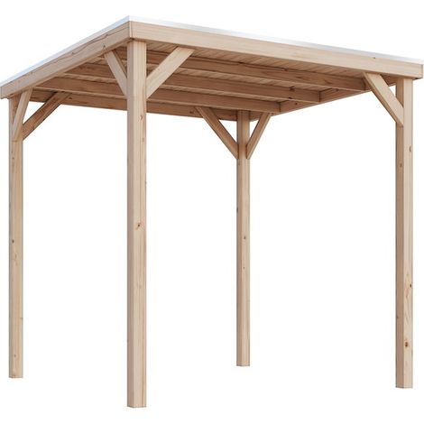 Cubeco Pavillon natur 231x231x243cm
