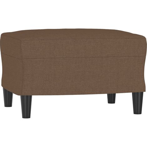 Fußhocker Braun 60x50x41 cm Stoff vidaXL