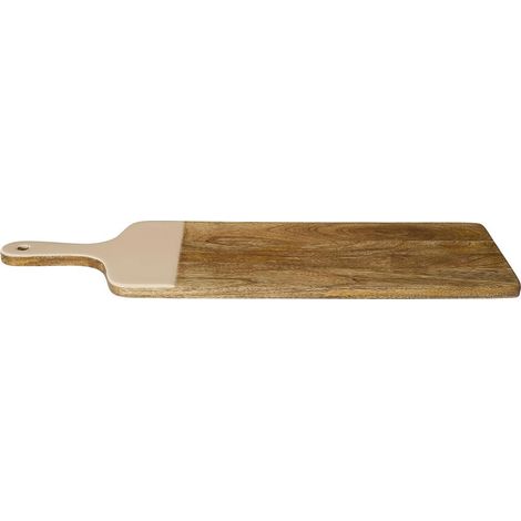 Planche de Présentation Uni en Bois "Dune" 58cm Beige (1/4)