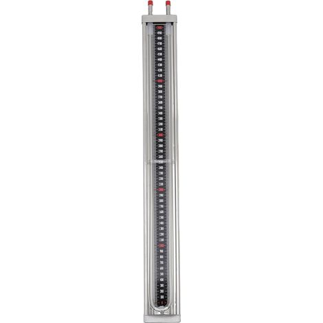 Manomètre en U (1 jeu) pour usine - Manomètre différentiel en forme de U - Testeur de colonne d'eau 0-5000 Pa pour conduites de gaz, tubes à vide et régulateurs de pression de (1/5)