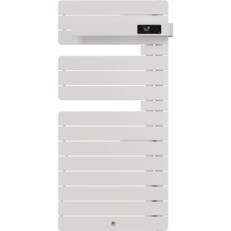 Scaldasalviette elettrico Allure 4 Classique Asta a destra 500W Bianco Lucido - THERMOR - 483335 (1/4)