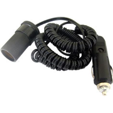 Rallonge 3m prise allume-cigare avec fusible 8A - 12V 24V 5A Max