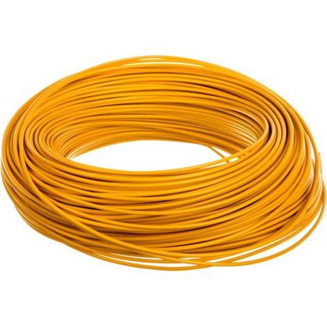 Cavo di installazione H05V-K 0,75 giallo 29105 /100m/