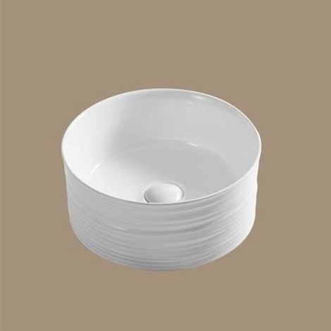 Vasque pour salle de bain Ronde 41 cm Design - Céramique - Arena (1/2)