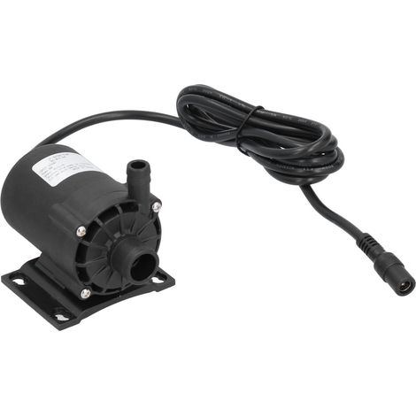 Pompe à eau booster BS-40A 24V DC silencieuse, moteur sans balais, micro pompe submersible pour aquarium, faible bruit, débit élevé (1/5)