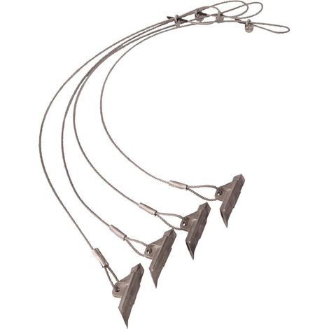 ShelterLogic 4 Piece Easy Hook Earth Anchor Kit
