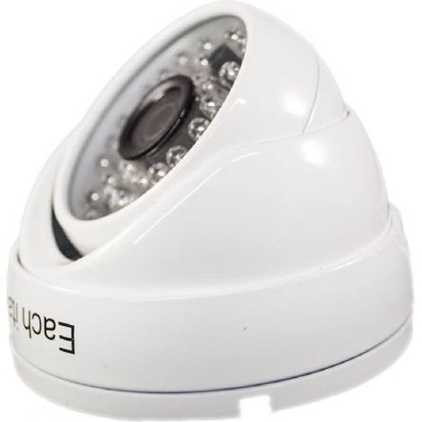 Caméra Vidéo De Surveillance Dôme Ahd 48 Led Ir 3 Mp 3,6 Mm Plafond Maisons Magasins (1/3)