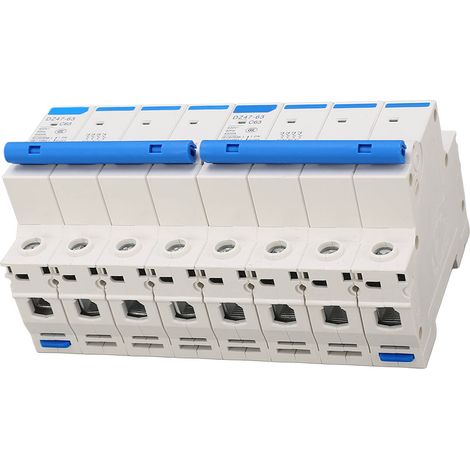Disjoncteur à verrouillage BERM® DZ47-63 4P 63A à double alimentation, interrupteur pneumatique à verrouillage, inverseur de source 400 V (1/5)