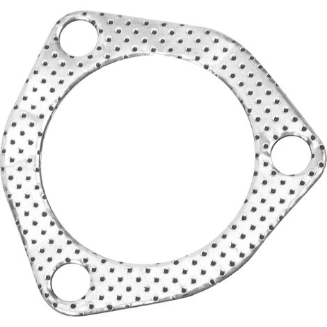 Bride de tuyau d'échappement 2,5 pouces, joint d'étanchéité PVC de remplacement universel, adaptable à la plupart des voitures et véhicules (1/5)