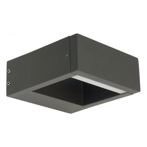Applique esterna LED 7W CCT grigio scuro IP54 SU-MA YB19504 (1/5)