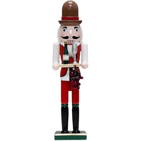 Décorations de Noël en bois en forme de casse-noisette pour les fêtes et le sapin 2025 (1/5)