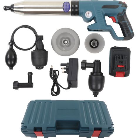 Déboucheur électrique pour toilettes et canalisations, kit outil de drainage pour cuisine et salle de bain, prise UK 100-240V. (1/5)