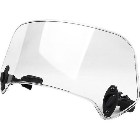 Extension de pare-brise réglable universelle transparente pour moto, déflecteur de pare-brise