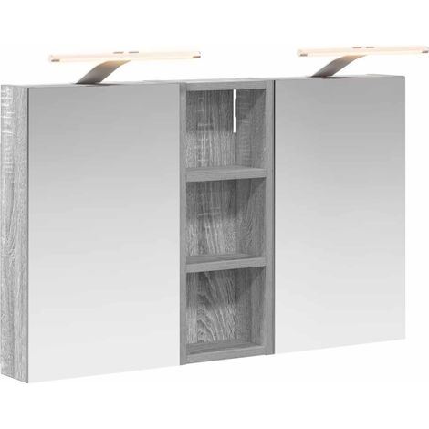 Maison Exclusive - Badezimmerschrank-Set 3 pcs 80 x 10,5 x 50 cm