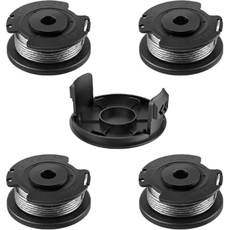 Spool for BOSCH. 4+1 replacement nylon spools F016800569/F016800385. Spool for Bosch EasyGrassCut. Compatible with 23SL/26S (diameter 1.65 mm, length 4.9 m). (1/5)