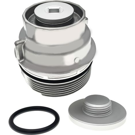 Assemblage du capuchon du boîtier de filtre à huile 15620-31060 pour Toyota Tundra Lexus RX330 RX350 avec bouchon d'huile Remplacer pour Toyota 15643-31050 (1/5)