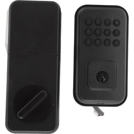 Serrure de porte intelligente à code, en alliage de zinc et ABS, mécanique, pour bureau, maison ou hôtel. (1/5)