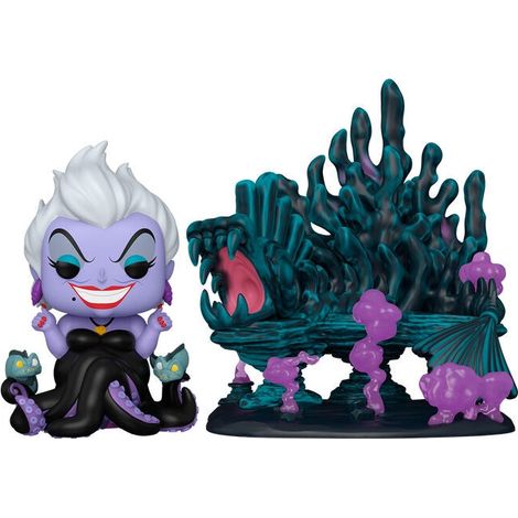 Personaggio Ursula dei cattivi Disney con set da gioco Ursulas Lair
