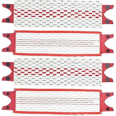 Compatible avec les chiffons et tapis de nettoyage réutilisables en microfibre Vileda UltraMax XL, remplaçables, à séchage rapide, lavables en machine, lot de 4, excellente qualité. (1/5)