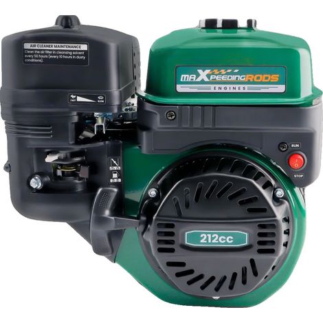 Motor de 212 cc, 7 CV, eje horizontal, 3,6 kW, 4 tiempos. (1/5)
