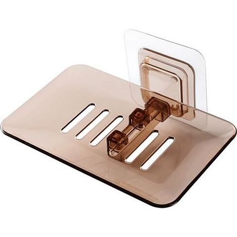 Boîte à savon, fournitures de salle de bain, assiette de rangement, étui Transparent, organisateur de conteneurs (1/5)