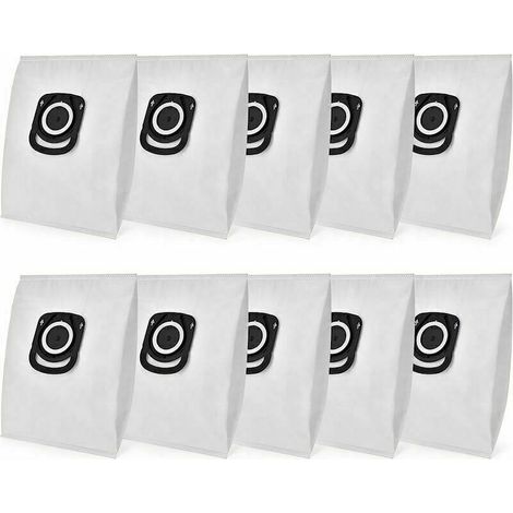 Lot de 10 sacs d'aspirateur pour  owenta Hygiene + ZR200540, compatibles avec Compact Power, X-Trem Power et Silence Force (RO64xx  O63xx  O68xx  O39xx) (1/5)