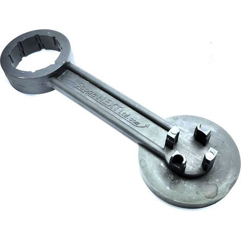 Clé de serrage multi fonctions en nylon pour bidons et fûts (1/3)