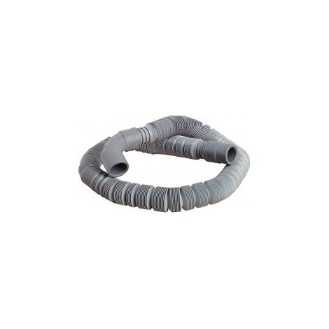 Flexible de vidange droit/Coude extensible à 2.00m