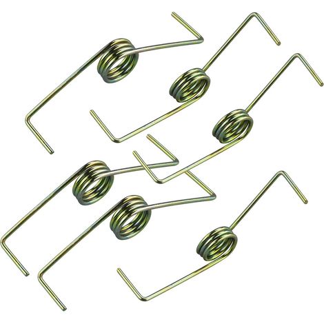 Lot de 5 ressorts de serrage en métal Bronze Ton Acier Ressort de compression Sécateur Accessoires Outil Cric Poignée hydraulique Épaississement Ressort de torsion Pièces de rechange (1/5)