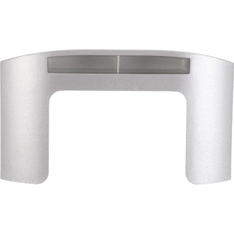 Cache-Sonnette résistant aux intempéries, Protection Solaire et Anti-Pluie, en Plastique argenté, Compatible avec Ring, pour contrôle d'accès. Protection Anti-éblouissement. (1/5)