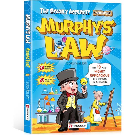 La loi de Murphy : un livre de sciences pour enfants - 42 expériences pratiques et leçons de vie pour les enfants, un outil d'apprentissage scientifique amusant