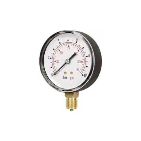 Manometro Ø63 Con Attacco Radiale 1/4"