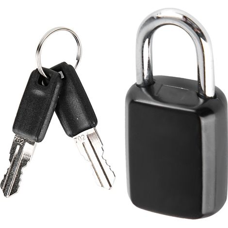 Ortviai TSA21011 Serrure TSA à clé pour bagages - Zinc et 2 clés (1/3)