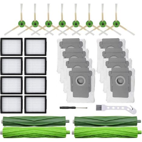 Juego de 28 piezas de repuesto para aspiradoras robot iRobot Roomba de las series i7 / i7+ / E5 / E6 (1/4)