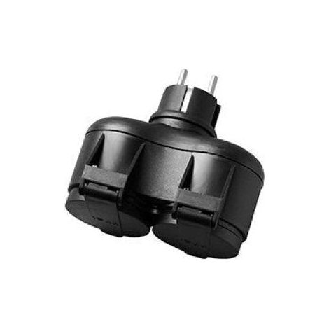 Adaptateur Diplite 16A IP44 avec Capuchon de Protection - SILAMP