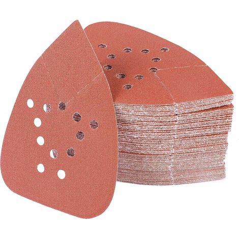 Schleifdreiecke Klett 135x93mm 150er 100 12 Trous 100 grits 150 Pieces (1/5)