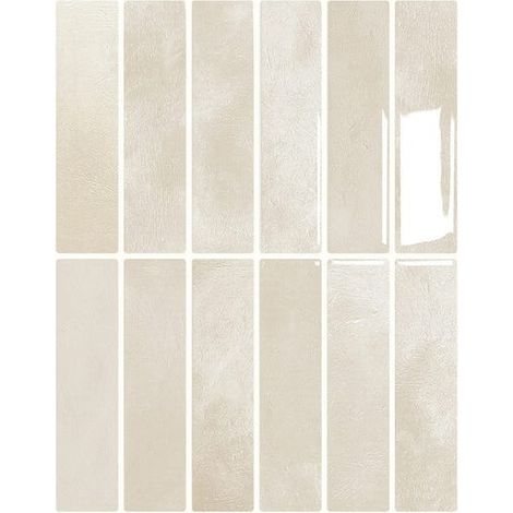 Lot de 10 crédences adhésives pour cuisine, salle de bain, carrelage mural, Kaki clair (1/5)