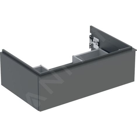 Geberit iCon armoire basse pour lavabo, 1 tiroir, 74x24,7x47,6 (1/2)