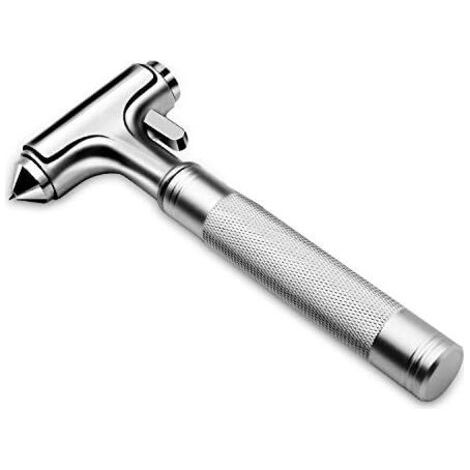Marteau de sécurité pour voiture - Outil de secours d'urgence pour briser les fenêtres - Coupe-ceinture de sécurité (1/5)