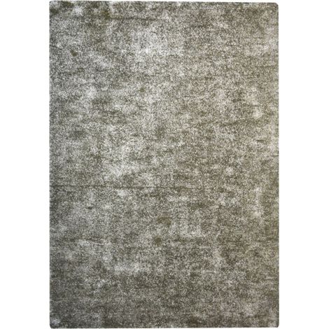 Tapis Vintage Tissé à la Main "Etna" Argent & Vert 80 x 150 cm (1/4)