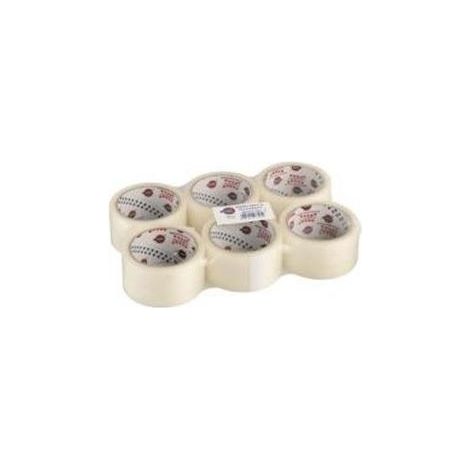 EUROCEL CF6 NASTRO IMBALLO PP5231 48X50 TRA 50 m Polipropilene (PP) Trasparente 6 pz (1/2)