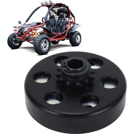 Embrayage de karting 5/8" 12T avec chaîne n° 35 pour moteurs 2,8 CV et 97 cm3 (1/5)