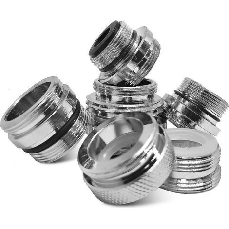 Kit d'adaptateur mural pour enrouleur de tuyau Adaptateur de dérivation pour évier Compatible avec robinets standard (1/4)