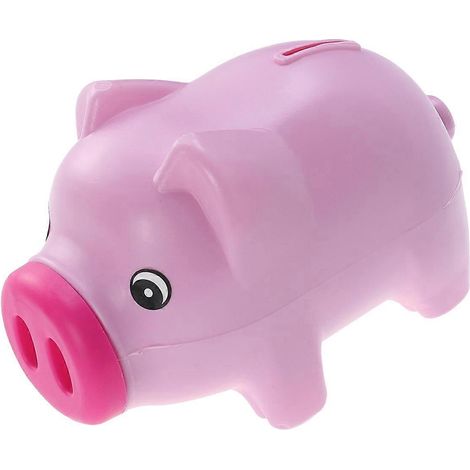 Tirelire pour enfants, design adorable, en forme de cochon, idéale pour ranger les pièces de monnaie. Cadeau d'anniversaire ou de Noël. 1 pièce. (1/5)