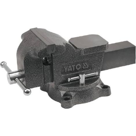 Yato YT-6503 - Tornillo de banco rotativo 150 mm tipo pesado (1/2)