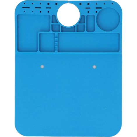 Base en Silicone pour Microscope, tapis de Micro soudure multifonctionnel antistatique résistant à la chaleur pour l'entretien