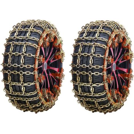 Crampons à chaînes à neige pour pneus de voiture -- Crampons à chaînes à neige pour pneus de voiture (1/5)