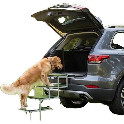 Escaliers pour chiens, design pliable, surface antidérapante, MULTI (1/2)